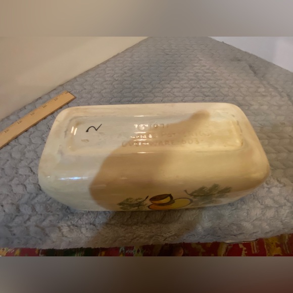 Vintage 1970’s Los Angeles Potteries Mushroom Oven Wear - Picture 4 of 7